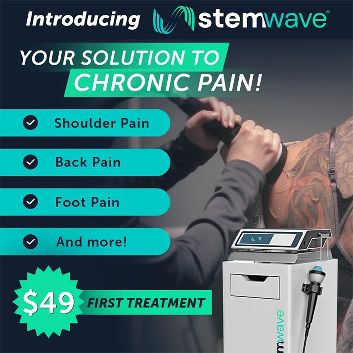 Chiropractic Kenosha WI StemWave Therapy